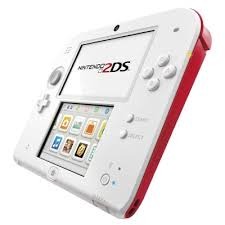 Nintendo 2DS System Red/White